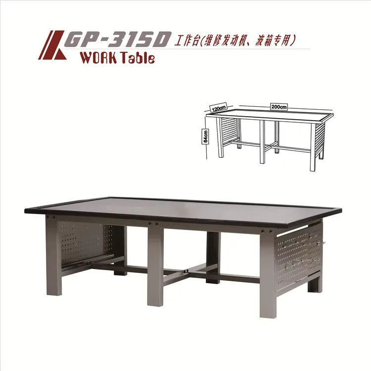 GP-315E Customizable OEM Mobile Maintenance Table Heavy Duty Gearbox Engine Overhaul Workbench Tool Cabinets