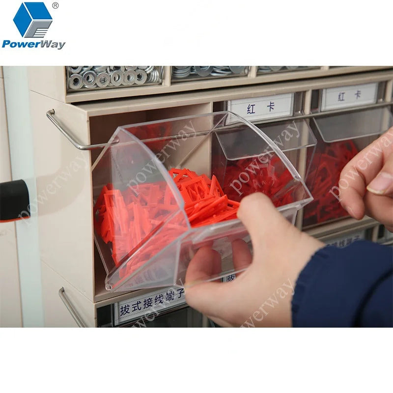 Tilt Stable Bins  Spare Parts and Hardware Tools Storage Warehouse Bin Box