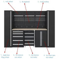 China Manufacturer's Heavy Duty Modular Workbench Tool Cabinet OBM Customizable Steel Workshop Cabinet Wholesale Garage Storage