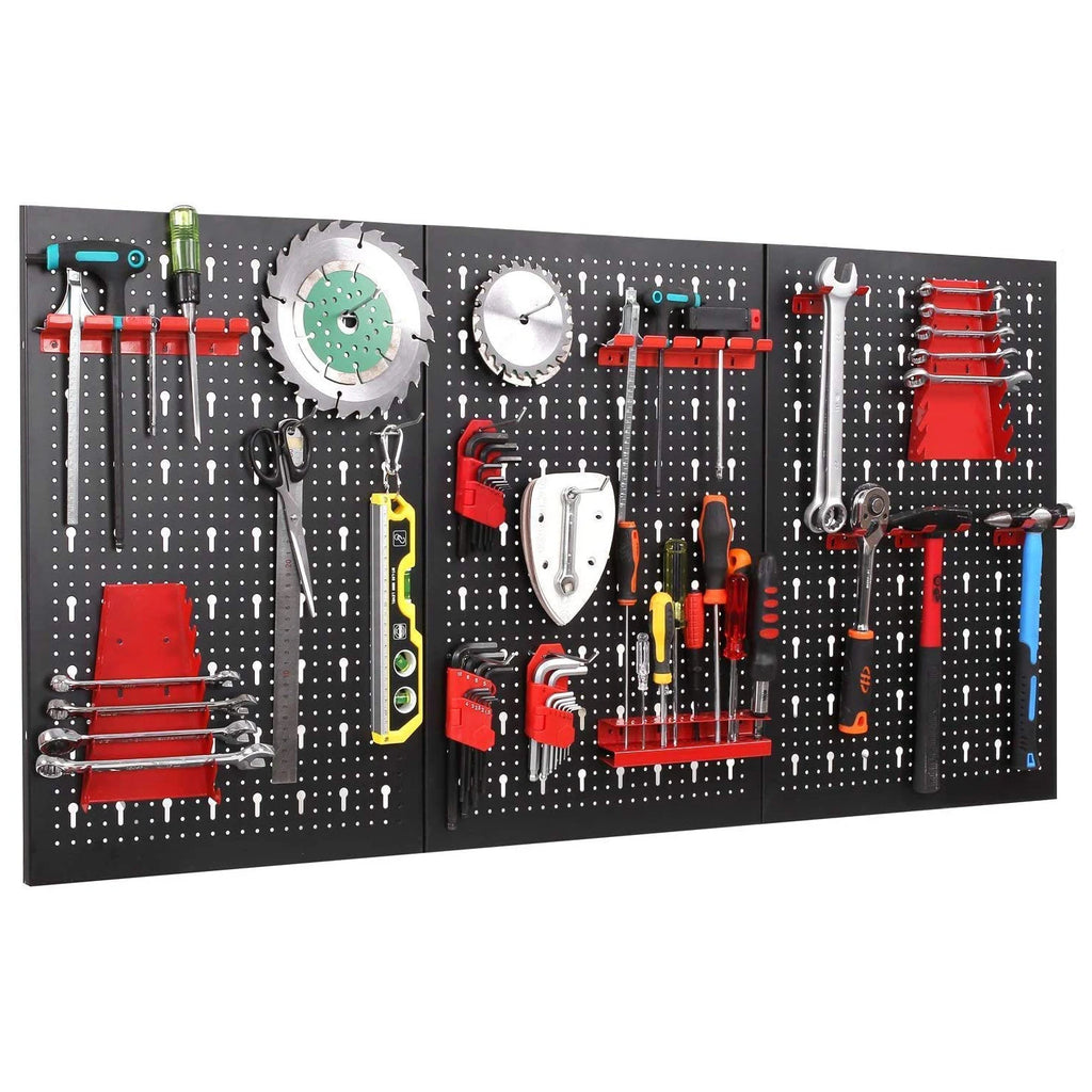 Hardware Tools Storage Household Tool Set Wholesale Tool Panel Accessories Pegboard Display Pegboard Wall Metal Wall Mount 6kgs