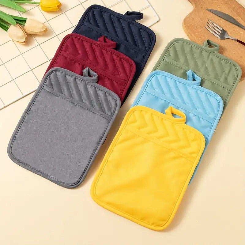 [High Temperature Resistant] Baking Kitchen Oven Gloves | 4pcs/6pcs | High Temperature Resistant | Anti-Scalding, Microwave Oven Insulation | Baking