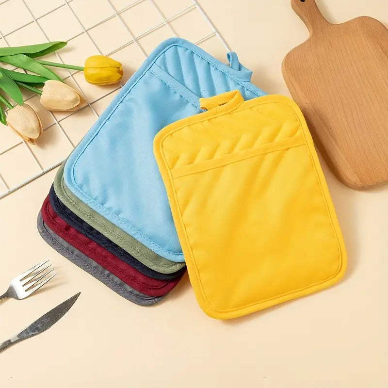 [High Temperature Resistant] Baking Kitchen Oven Gloves | 4pcs/6pcs | High Temperature Resistant | Anti-Scalding, Microwave Oven Insulation | Baking